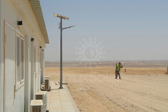 Lighting up a Desert Camp in Jordan