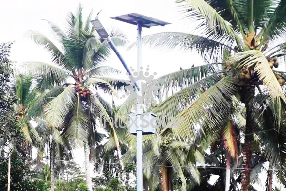 Solar Street Lights for Small Town