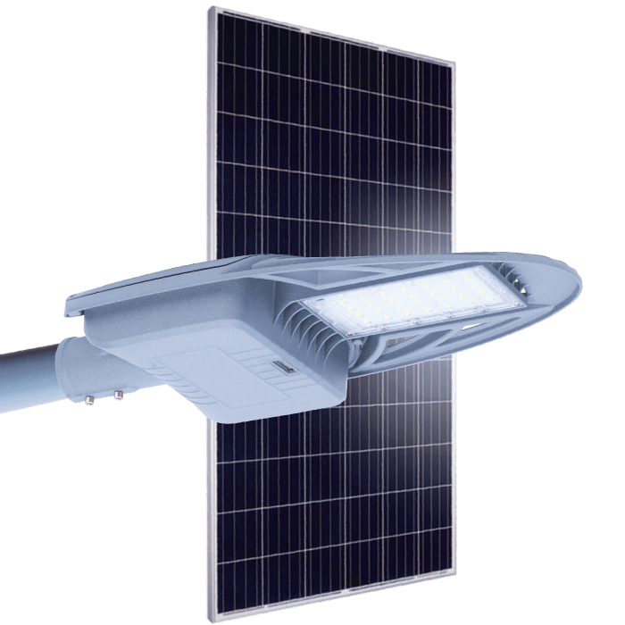 roadway 50W solar road light with battery