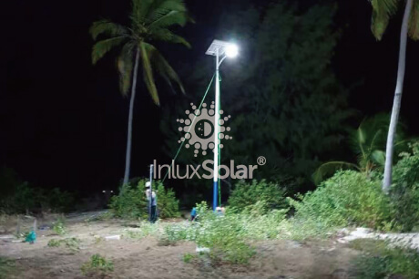 Solar Lights for New Town Roads in Tanzania