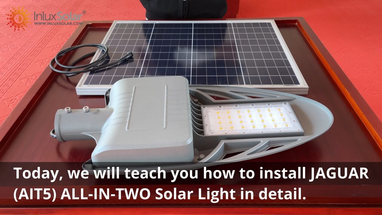 FALCON (AIT6) ALL-IN-TWO Solar Light Installation Instruction